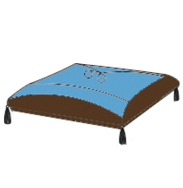 Муфта 2 ткани
